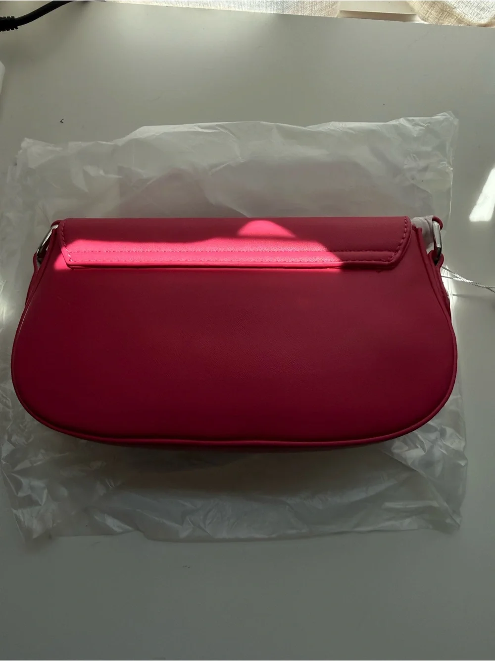 Valentino Orlandi pink shoulder bag purse NWT